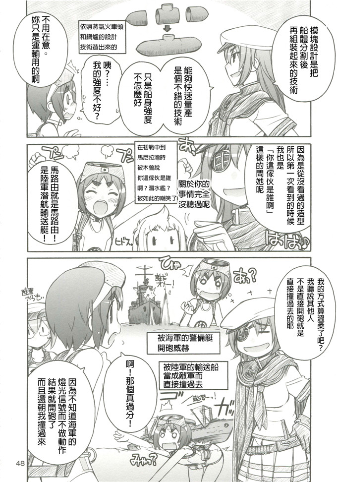 中岛美雪肉番漫画：军舰·舰载机的秘密总集篇那个3