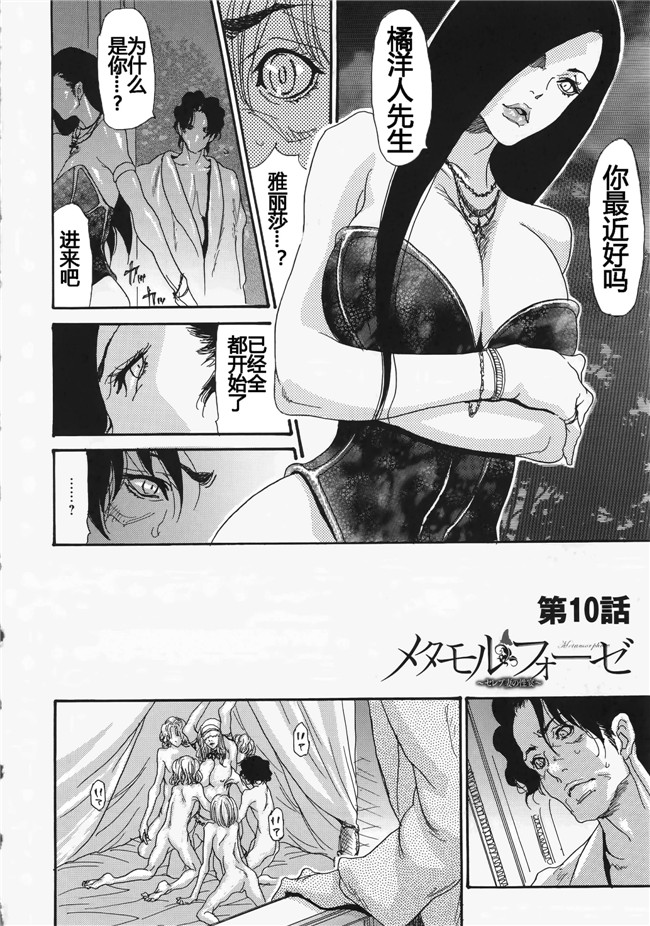 看漫画邪恶少女漫画：[葵ヒトリ,十六夜清心&山咲まさと] メタモルフォーゼ ~セレブ妻の性宴