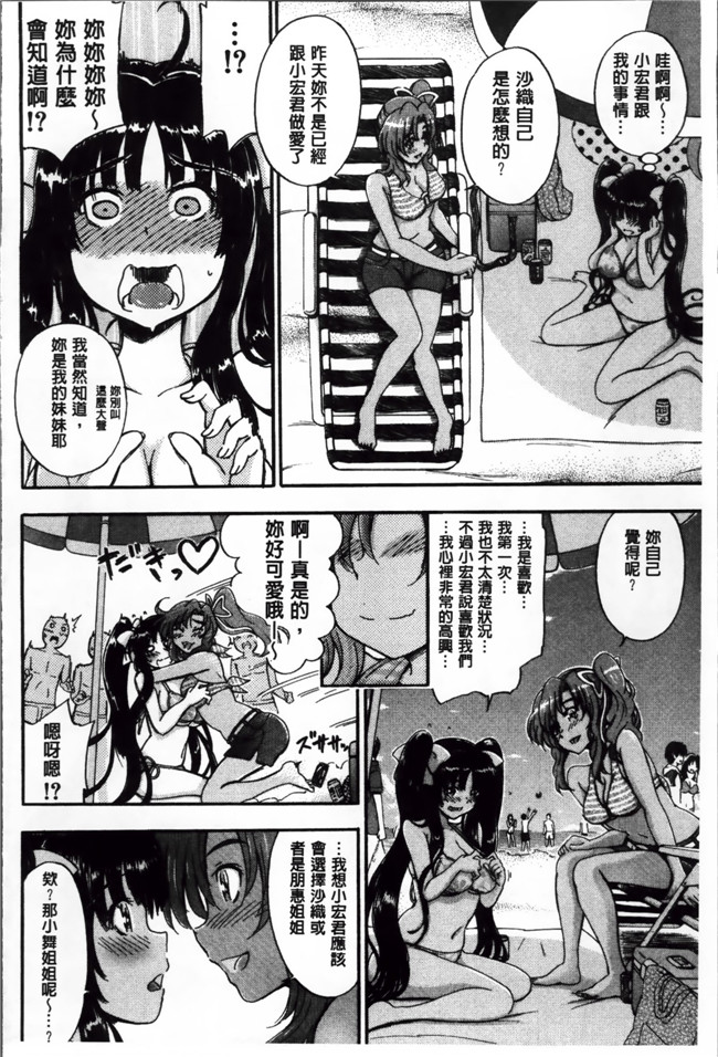 肉番邪恶少女漫画:[鬼ノ仁] 弟弟不会姐姐们献屄亲自教导技巧