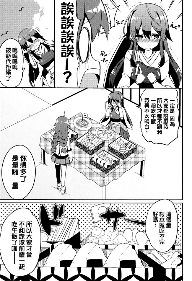 (C87)[无毒汉化组]黑丝少女漫画之能代頑張ってダイエットします!