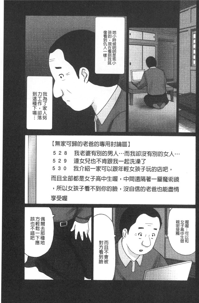 中国翻訳[黒杉晋作]里番邪恶漫画之 M男食い