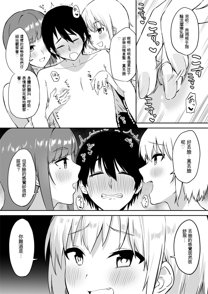 乳控本子之[プライドビーンズ]えっちな姉妹のW乳首責め快楽