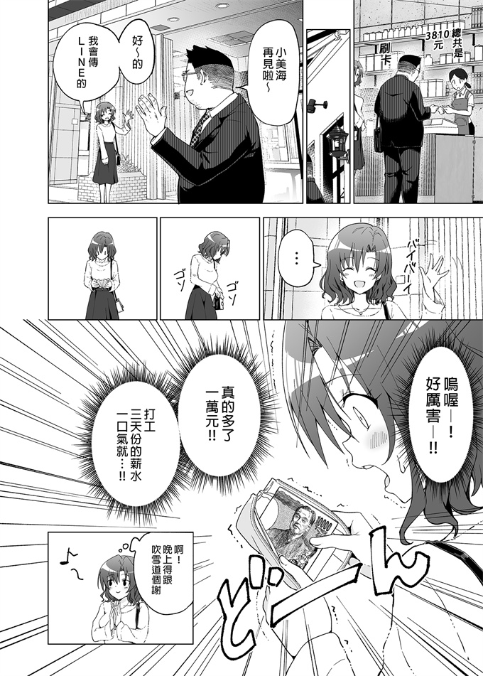 工口少女漫画之[かみか堂(銀曜ハル)]開始了爸爸活(1)女大生篇