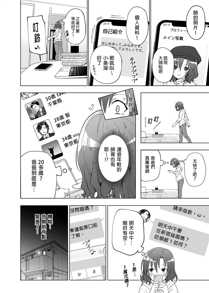 工口少女漫画之[かみか堂(銀曜ハル)]開始了爸爸活(1)女大生篇