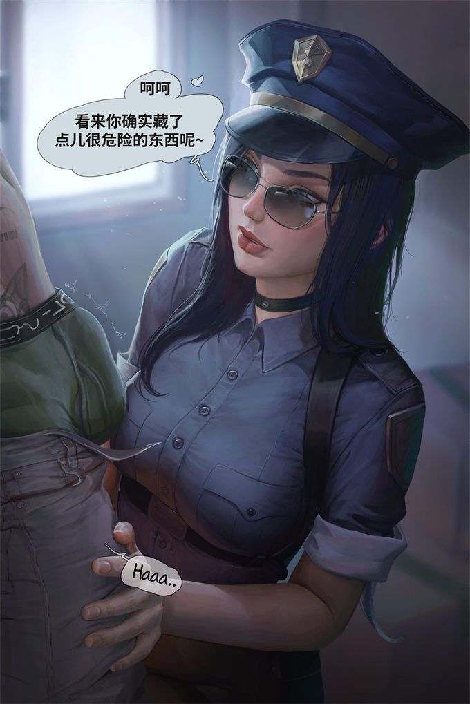 澳美全彩皮城女警同人本