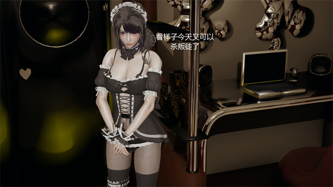 [3D]少女h漫画之hao惩罚入侵者2