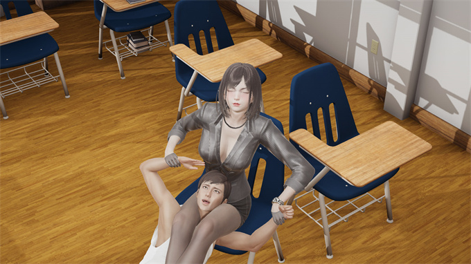 [3D]少女h漫画之hao惩罚入侵者2