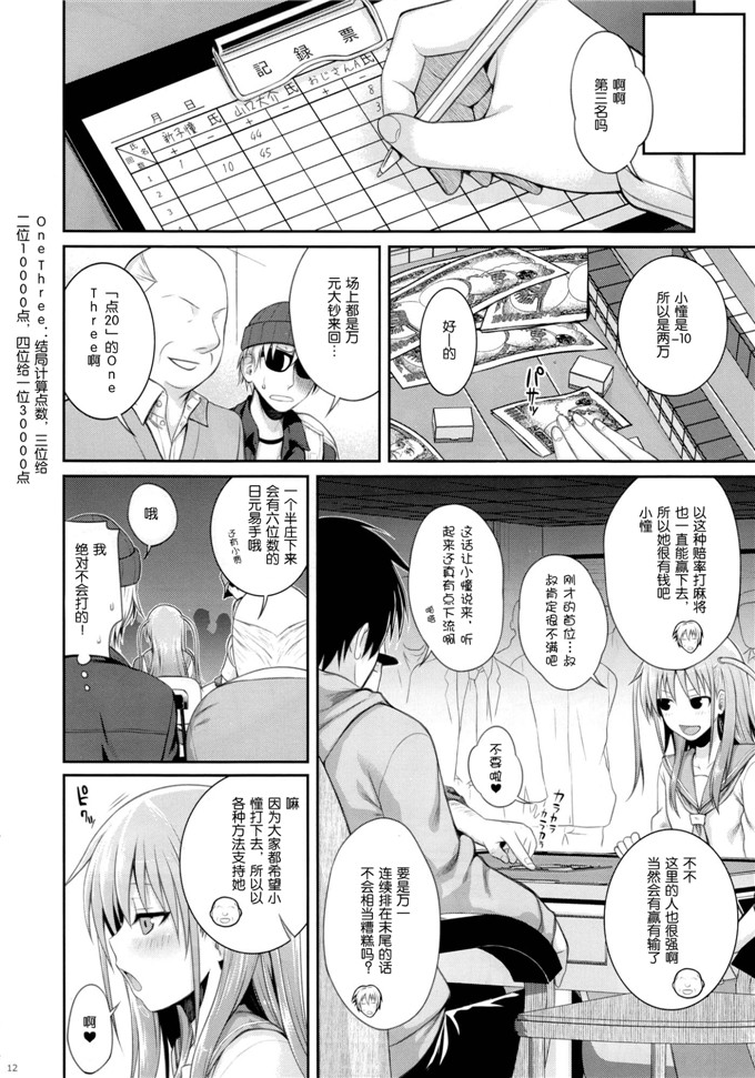 日本少女漫画之圆光少女h漫画 Akochan Watching Club (咲 -Saki-