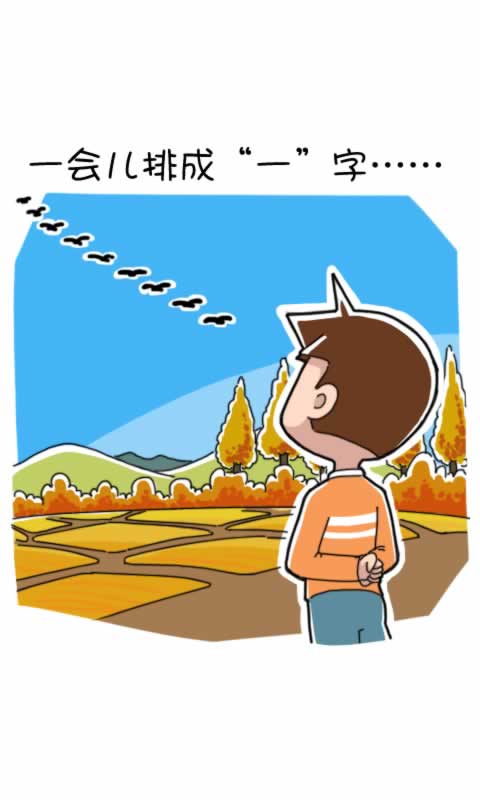 菊花笑典第175话：大雁南飞